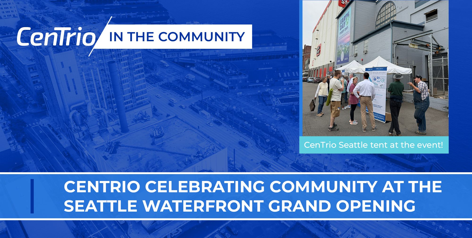 CenTrio Celebrating Community at the Seattle Waterfront Grand Opening
