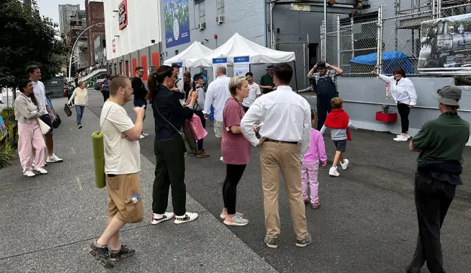 Photo of a Seattle Waterfront Grand Opening Event that was across the street from our CenTrio Plant in Seattle, WA.