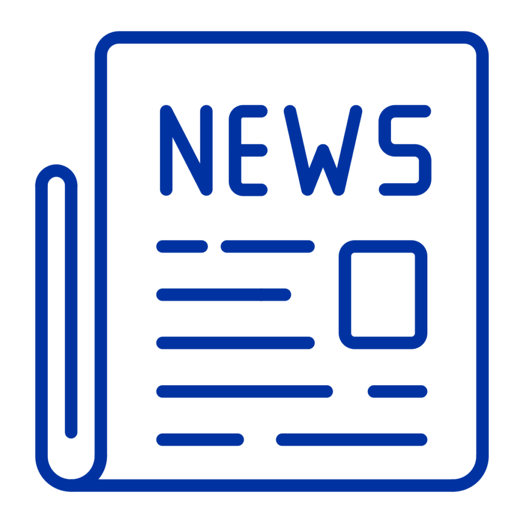 Announcement Newspaper Vector Icon Graphic
