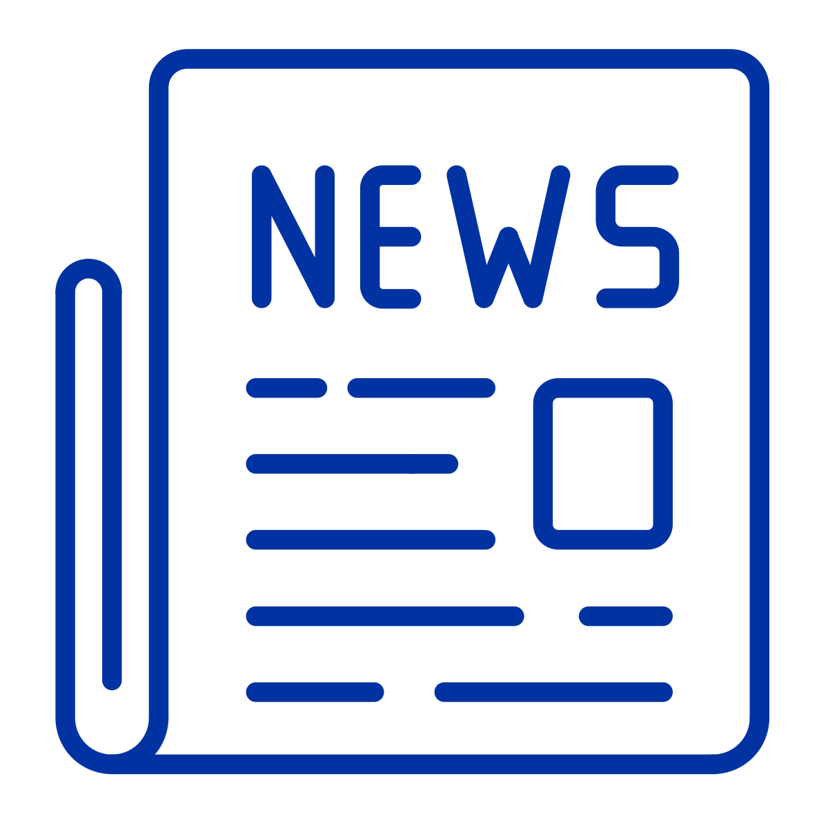 Announcement Newspaper Vector Icon Graphic