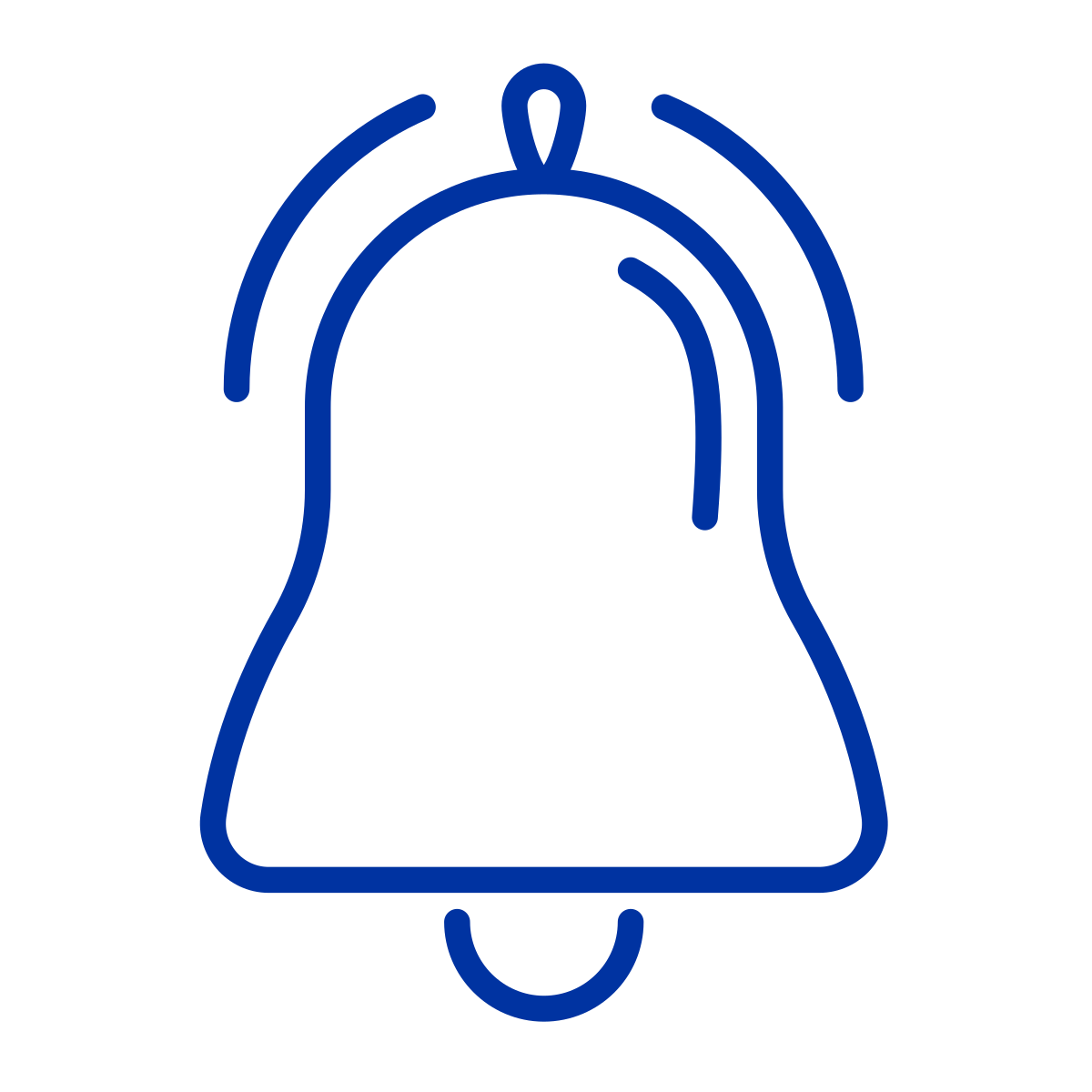 Announcement Bell Vector Icon Graphic